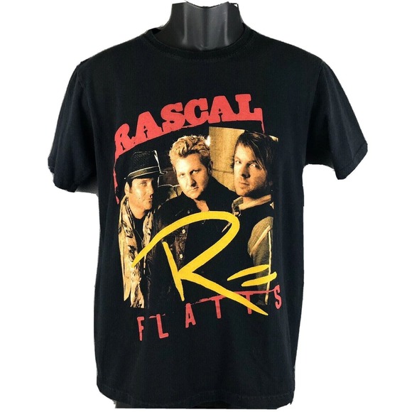 Anvil Other - Rascal Flatts 2013 Live & Loud Concert Tour T-Shirt Country Group Size Small